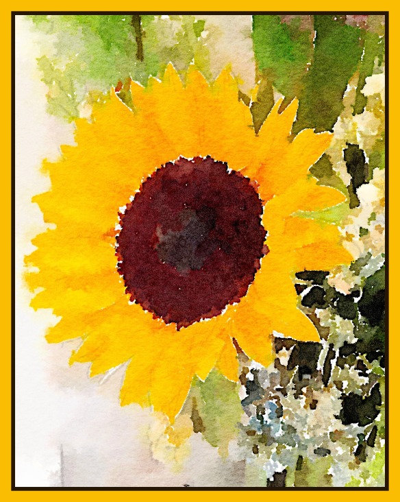 watercolorsunflower1